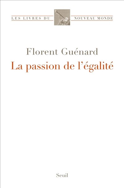 Front cover_La passion de l'égalité
