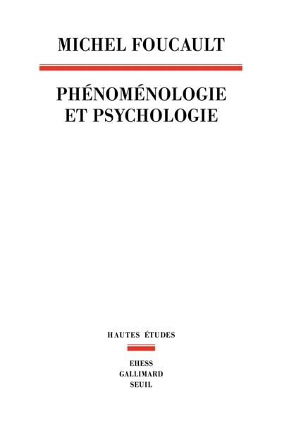 Front cover_Phénoménologie et psychologie