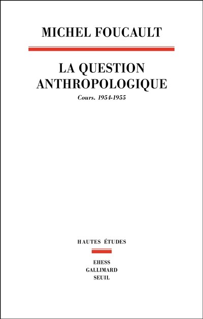 Front cover_La question anthropologique