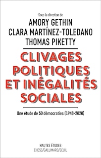 Front cover_Clivages politiques et inégalités sociales
