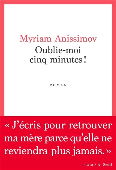 Front cover_Oublie-moi cinq minutes !