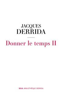Front cover_Donner le temps Tome 2