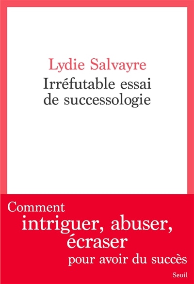 Front cover_Irréfutable essai de successologie