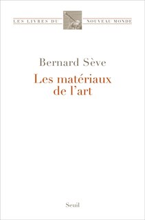 Couverture_Les mat&eacute;riaux de l'art