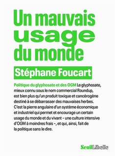 Front cover_Un mauvais usage du monde