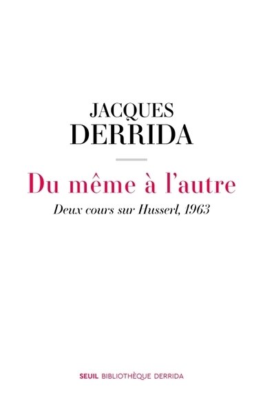 Couverture_Du même à l'autre