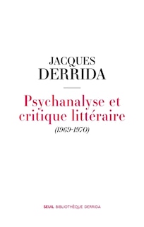 Front cover_Psychanalyse et critique littéraire (1969-1970)