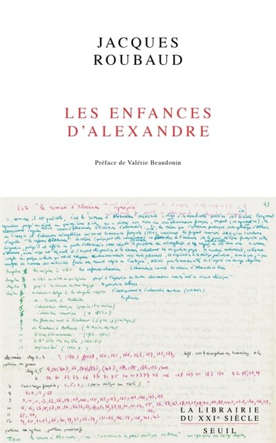 Front cover_Les enfances d'Alexandre
