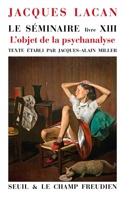 Couverture_L' objet de la psychanalyse