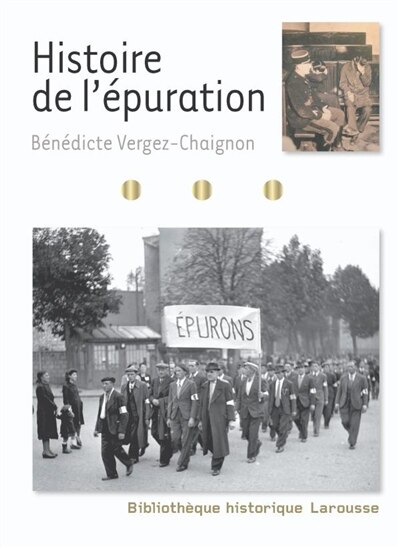 Front cover_Histoire de l'épuration