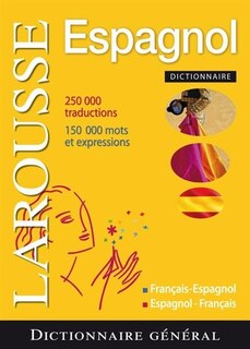 Front cover_Dictionnaire général français espagnol Larousse