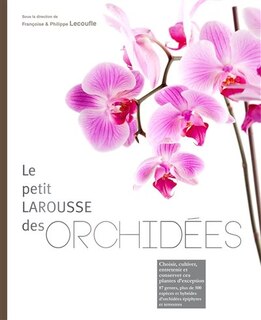 Couverture_Le petit Larousse des orchidées