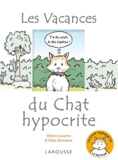 Front cover_Les vacances du chat hypocrite