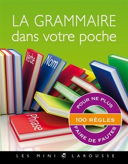 Front cover_La grammaire dans votre poche