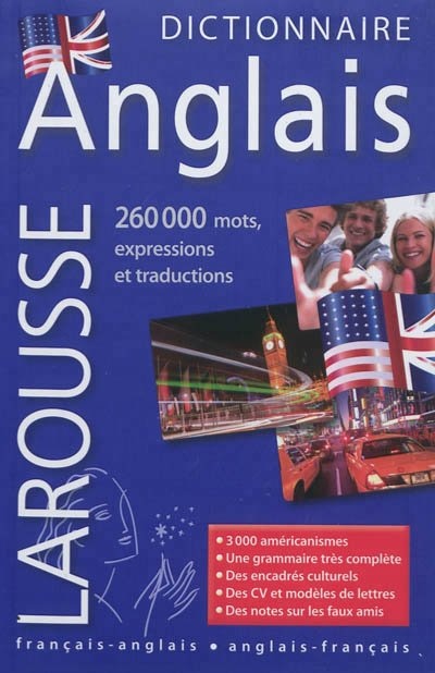 Couverture_Anglais : dictionnaire français-anglais, anglais-français = French dictionnary : French-English, English-French