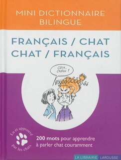 Front cover_Mini dictionnaire bilingue fran&ccedil;ais chat chat fran&ccedil;ais