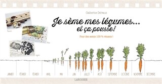 Couverture_Je sème mes légumes... et ça pousse ! : pour des semis 100 % réussis !