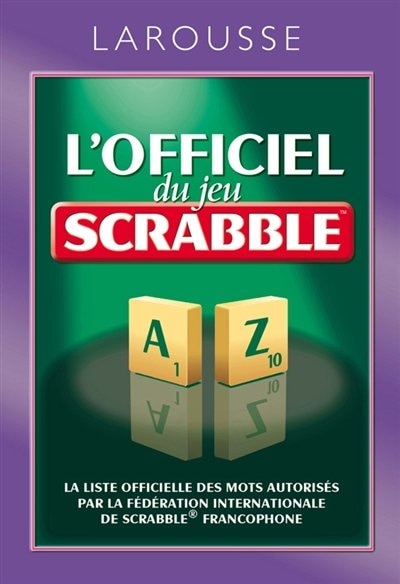 Front cover_L'officiel du jeu scrabble avec prime