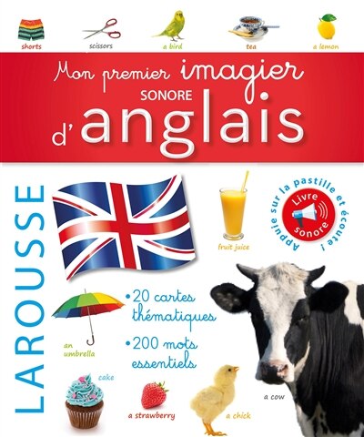 Front cover_Mon premier imagier sonore d'anglais