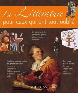 Front cover_La littérature pour ceux qui ont tout oublié