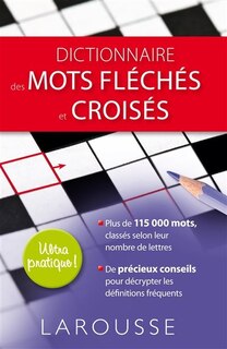 Front cover_Dictionnaire des mots fléchés et croisés