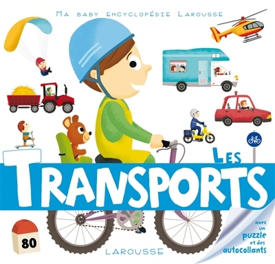 Front cover_Les transports Ma baby encyclopédie Larousse