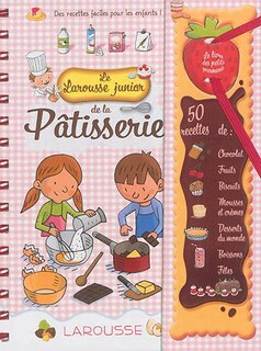 Couverture_Le Larousse junior de la pâtisserie