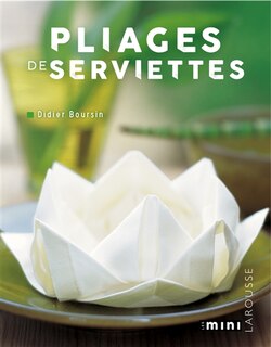 Front cover_Pliages de serviettes