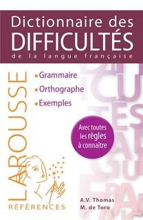 Couverture_Dictionnaire des difficultés de la langue française