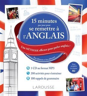 Couverture_15 minutes par jour pour se remettre &agrave; l'anglais