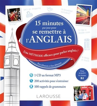 Couverture_15 minutes par jour pour se remettre &agrave; l'anglais