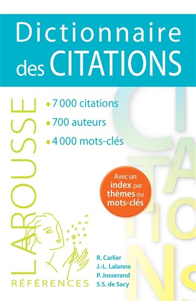 Front cover_Dictionnaire des citations