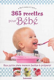 Couverture_365 recettes pour bébé