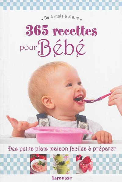 Couverture_365 recettes pour bébé