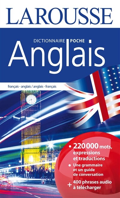 Couverture_Larousse De Poche Français Anglais