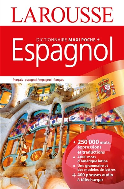 Couverture_Dictionnaire maxipoche + espagnol