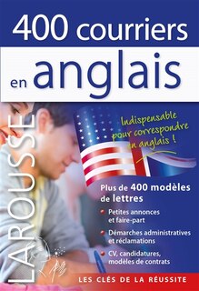 Couverture_400 courriers en anglais