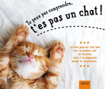 Couverture_Tu peux pas comprendre, t'es pas un chat !