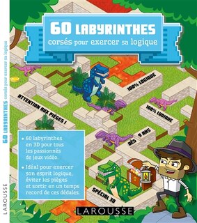 Front cover_60 labyrinthes corsés pour exercer sa logique