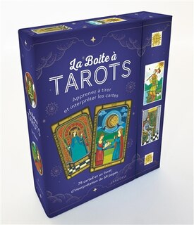 Couverture_La bo&icirc;te &agrave; tarots : apprenez &agrave; tirer et interpr&eacute;ter les cartes