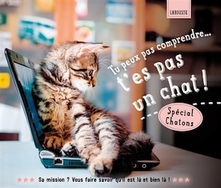 Couverture_Tu peux pas comprendre, t'es pas un chat !. Spécial chatons