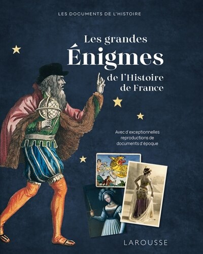 Front cover_Les grandes énigmes de l'histoire de France