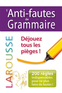 Couverture_L' anti-fautes de grammaire