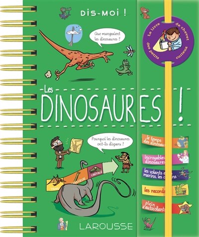 Front cover_Les Dinosaures !