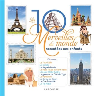 Couverture_Les 10 merveilles du monde racontées aux enfants