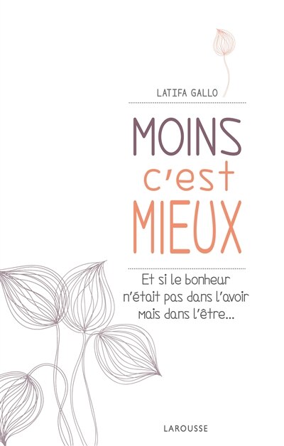 Front cover_MOINS C'EST MIEUX