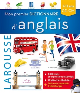 Couverture_Larousse Mon premier dictionnaire d'anglais