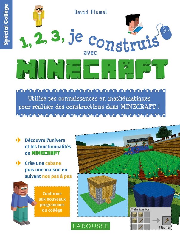 123 je construis avec minecraft