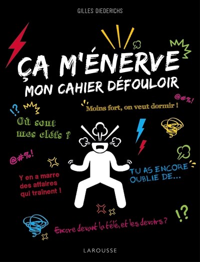 Front cover_&Ccedil;a m'&eacute;nerve!  Mon cahier d&eacute;fouloir
