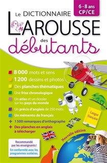 Front cover_LAROUSSE DICTIONNAIRE DES DÉBUTANTS 6/8 ANS 2019
